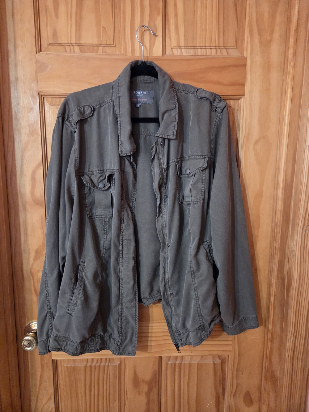 torrid Olive Green Field Jacket